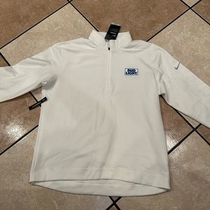 Nike Men’s Gold Half Zip up never worn